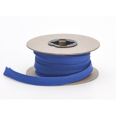 M9550-9025-25, Quilt binding, p/c, 7/8 in doublefold, 25 yds, Cobalt, Mutual Industries