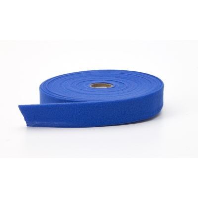 M9800-319-25, Quilt binding, brushed, 1 in centerfold, 25 yds, Indigo, Mutual Industries
