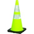 Mutual Industries 17718-136-10 Lime Reflective Cone, 36', 10 lb.