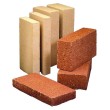 FIRE BRICK 9  X  4 1/2'  X 1 1/4' RED SPLIT   