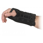 Lace-up wrist support -Left Hand