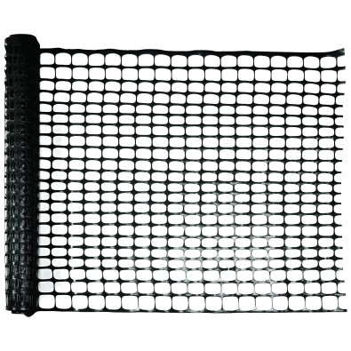 14973-91-48, Mutual Industries 14973-91-48  Black Heavy Duty Warning Barrier Fence, Mutual Industries