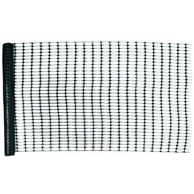 14993-91-48, 4' X 100' WARNING BARRIER BLACK, Mutual Industries