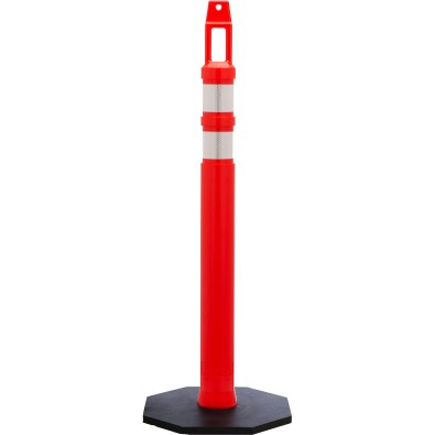 17735-0-12, D TOP DELINEATOR W/12LB BASE, Mutual Industries