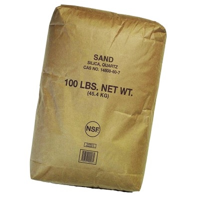 900296-0-50, 50# GRADED SAND   NJP #1/2 50lb BAG (0 GRIT), Mutual Industries