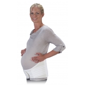 8 in Mesh Maternity Support -White
